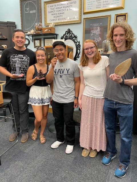 Figure 3-4: USNA interns participated in activities along with other student interns at Crane in the SMART and NREIP programs